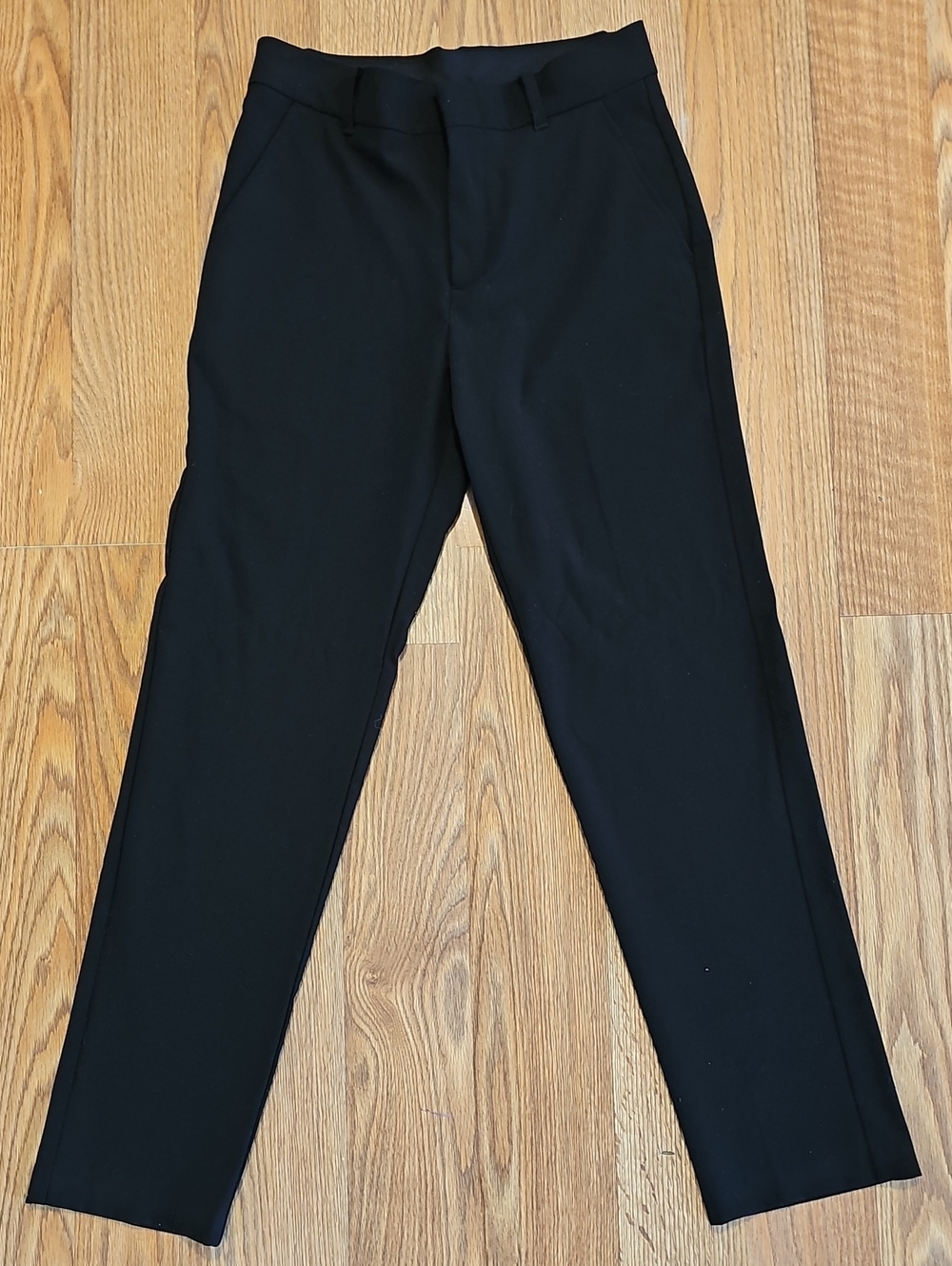 Van Heusen Black Boys Tailored Dress Pants
